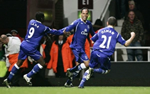 Joleon Lescott Gallery: Football - West Ham United v Everton Barclays Premier