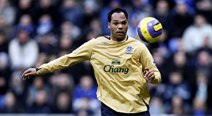 Joleon Lescott Gallery: Football - Wigan Athletic v Everton FA Barclays Premiership - The JJB Stadium - 21 / 1 / 07