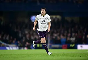 Chelsea V Everton - Stamford Bridge Prints: Gareth Barry vs. Chelsea: A Football Showdown at Stamford Bridge - Everton vs