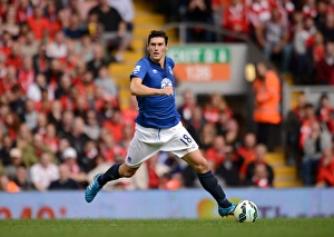Liverpool V Everton - Anfield Prints: Gareth Barry's Homecoming: Everton vs. Liverpool - Barclays Premier League Rivalry