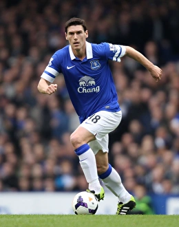 Everton 2 V Manchester United 0 : Goodison Park : 21-04-2014 Prints: Gareth Barry's Leadership: Everton's Victory Over Manchester United (21-04-2014)