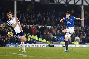 Gareth Barry's Strike: Everton's Premier League Victory at Goodison Park vs West Bromwich Albion