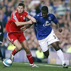 Gerrard vs Yakubu: A Football Rivalry Unfolds - Everton vs Liverpool at Goodison Park (2007)