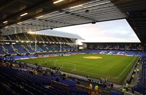 Goodison Park Collection: Goodison Park: The Home of Everton Football Club - A Grand Stadium View