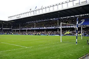 Grand Overview: Everton Football Club's Home at Goodison Park