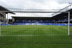 Goodison Park Collection: Grand Stadium: Home of Everton Football Club - A View of Goodison Park