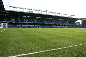Grand View of Goodison Park: Everton Football Club's Iconic Home
