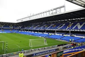 Goodison Park Prints: Grandstand View of Everton's Goodison Park: Home of the Toffees