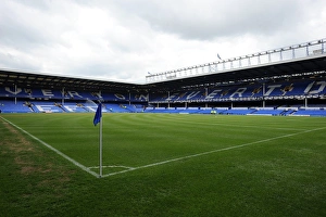 Framed Print : Grandstand View at Everton's Home Ground, Goodison Park Framed Print : Grandstand View at Everton's Home Ground, Goodison Park
