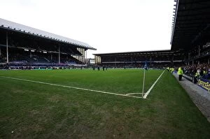 Goodison Park Collection: A Grandstand View of Goodison Park: Home of Everton Football Club