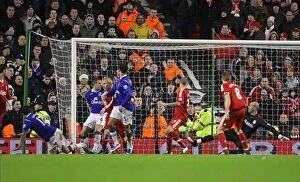 Images Dated 20th January 2009: The Great Merseyside Derby: Liverpool vs. Everton - Season 08-09