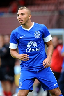 Season 2012-13 Prints: Hallam Hope Leads Everton Reserves Against Partick Thistle at Firhill Stadium - Pre-Season Friendly