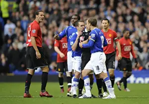 Heated Rivalry: Neville vs Ferdinand Clash - Everton vs Manchester United (08/09)