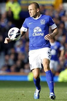 Images Dated 29th September 2012: Heitinga Shines: Everton's 3-1 Victory Over Southampton (September 29, 2012)