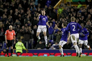 09 Mar 2011 Everton V Birmingham City Prints: Heitinga's Dramatic Equalizer: Everton vs. Birmingham City (09.03.2011)
