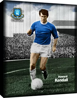Images Dated 9th November 2011: Howard Kendall Retro Canvas