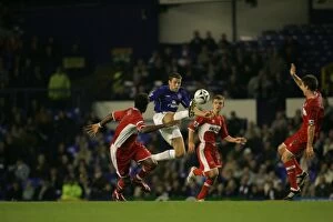 Images Dated 27th October 2005: Igniting the Merseyside Derby: Everton vs. Middlesbrough - The Intense Rivalry