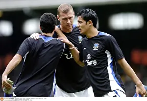2005 Prints: Intense Focus: Duncan Ferguson's Pre-Match Ritual with Everton vs Fulham (05/06)