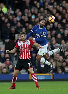 Intense Rivalry: Ashley Williams vs Jay Rodriguez - Everton vs Southampton at Goodison Park