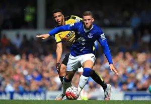 Framed Print : Intense Rivalry: Barkley vs. Capoue's Battle for Ball Possession - Everton vs. Watford, Premier League Framed Print : Intense Rivalry: Barkley vs. Capoue's Battle for Ball Possession - Everton vs. Watford, Premier League