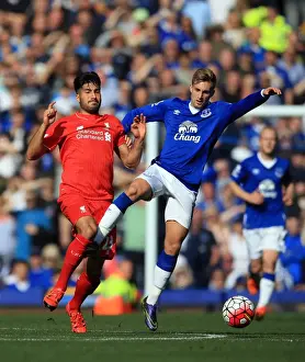 Intense Rivalry: Deulofeu vs. Can Battle at Goodison Park - Everton vs. Liverpool, Premier League