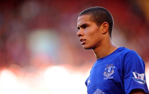 Jack Rodwell in Action: Everton vs. Aston Villa (Premier League, 29 August 2010)