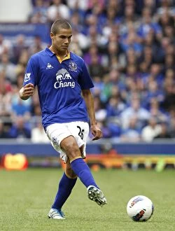 Images Dated 10th September 2011: Jack Rodwell in Action: Everton vs Aston Villa, Barclays Premier League