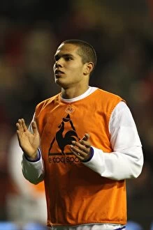 Images Dated 13th March 2012: Jack Rodwell at Anfield: Everton vs. Liverpool, Barclays Premier League (13 March 2012)
