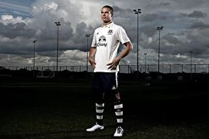 Images Dated 30th September 2010: Jack Rodwell: Everton Football Club's Tenacious Midfielder