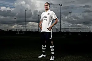 Jack Rodwell Prints: Jack Rodwell: Everton Football Club's Tenacious Midfielder