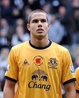 05 November 2011, Newcastle United v Everton Collection: Jack Rodwell Faces Newcastle United at St. James Park during Premier League Clash (November 2011)