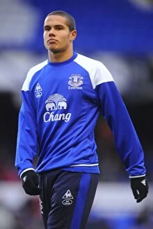 Images Dated 4th December 2011: Jack Rodwell's Standout Performance: Everton vs Stoke City, Barclays Premier League