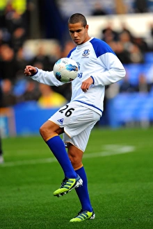 10 March 2012 V Tottenham Hotspur, Goodison Park Prints: Jack Rodwell's Standout Performance: Everton vs