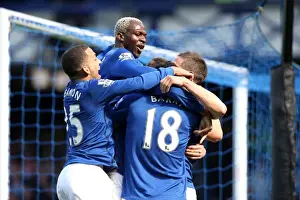 Framed Print : Jagielka Scores First Goal: Everton's Victory Over Southampton in Barclays Premier League Framed Print : Jagielka Scores First Goal: Everton's Victory Over Southampton in Barclays Premier League