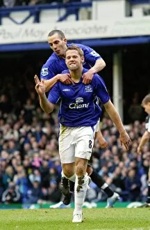 Images Dated 11th March 2006: James Beattie and Leon Osman