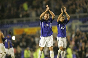 Images Dated 10th November 2005: James Beattie and Tim Cahill