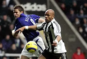 James Beattie vs. Jean Alain Boumsong: A Football Rivalry's Intense Moment