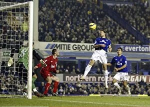 Images Dated 28th December 2005: James Beattie's Game-Changing Header: Everton's Moment of Resurgence