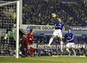 2005 Prints: James Beattie's Game-Changing Header: Everton's Moment of Resurgence