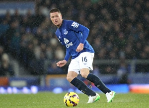 Everton V Stoke City - Goodison Park Prints: James McCarthy in Action: Everton vs Stoke City, Premier League - Goodison Park