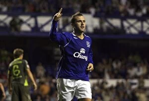 Images Dated 1st August 2007: James McFadden: Everton Football Club's Determined Striker