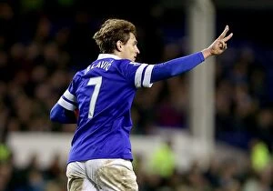 Images Dated 4th January 2014: Jelavic Hat-trick: Everton Crushes Queens Park Rangers 4-0 in FA Cup (2013-2014)