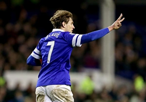 FA Cup Prints: Jelavic Hat-trick: Everton Crushes Queens Park Rangers 4-0 in FA Cup (2013-2014)
