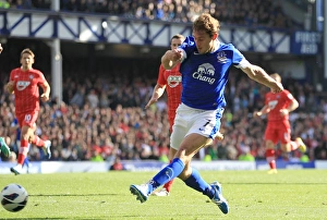 Everton 3 V Southampton 1 : Goodison Park : 29-09-2012 Prints: Jelavic Scores Everton's Second: Everton 3-1 Southampton (September 29, 2012)