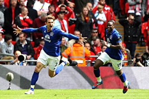 FA Cup - Semi Final - Liverpool V Everton - 14 April 2012 Prints: Jelavic Scores Stunner: Everton's FA Cup Semi-Final Opener Against Liverpool at Wembley