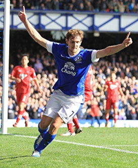 Jelavic Scores the Third: Everton's Triumph over Southampton (3-1), Barclays Premier League, Goodison Park, September 29, 2012
