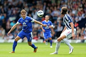 Images Dated 1st September 2012: Jelavic's Brace: Everton Triumphs Over West Bromwich Albion (01-09-2012)