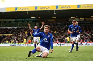 07 April 2012 V Norwich City, Carrow Road Prints: Jelavic's Brace: Everton's Victory Over Norwich City (07)