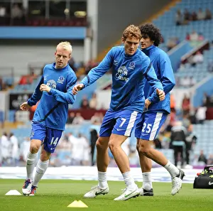 Aston Villa 1 V Everton 3: Villa Park: 25-08-2012 Prints: Jelavic's Brace Leads Everton to 3-1 Victory over Aston Villa (Barclays Premier League)