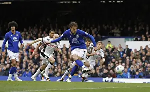 Jelavic's Thrilling Penalty Opener: Everton Kicks Off Against Fulham (28 April 2012, Goodison Park)
